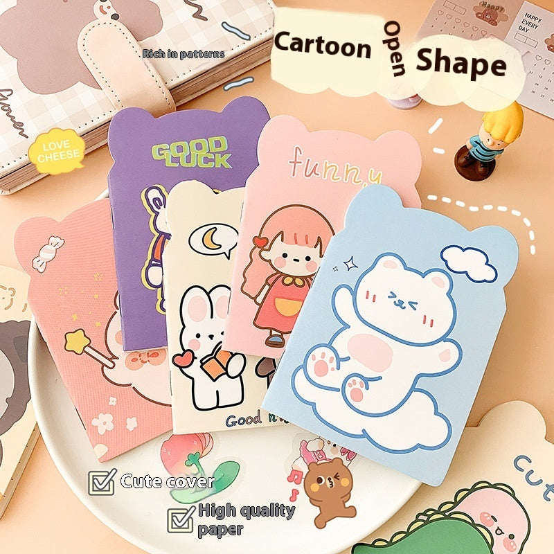 Creative Cartoon Notebook - Cute Special-Shaped Journal for Kids & Students