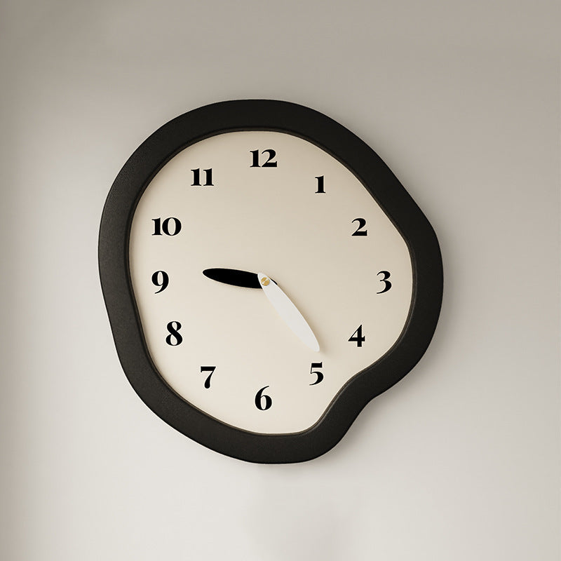 Creative Irregular Wall Clock - Modern Decorative Art Clock for Home (820g)
