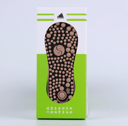 Acupoint Massage Socks - Combed Cotton Reflexology Therapy Socks for Home Use (200g)