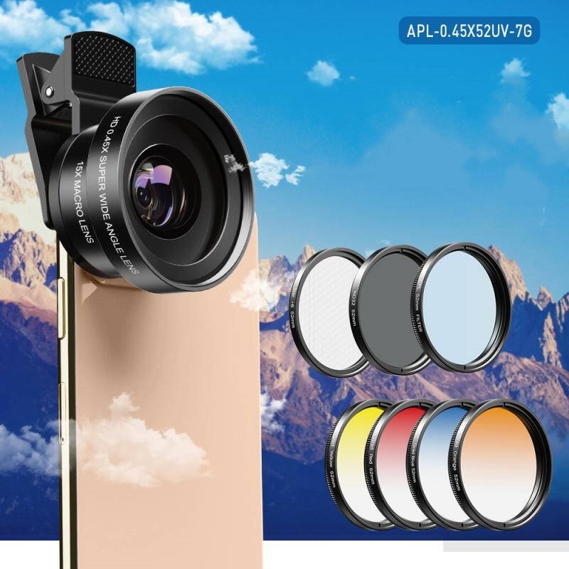 Single And Double Camera 9-in-one Set Universal Phone Lens