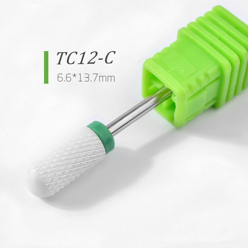 Ceramic Nail Drill Bit - Professional Polishing Bit for Gel Removal & Manicure (50g)