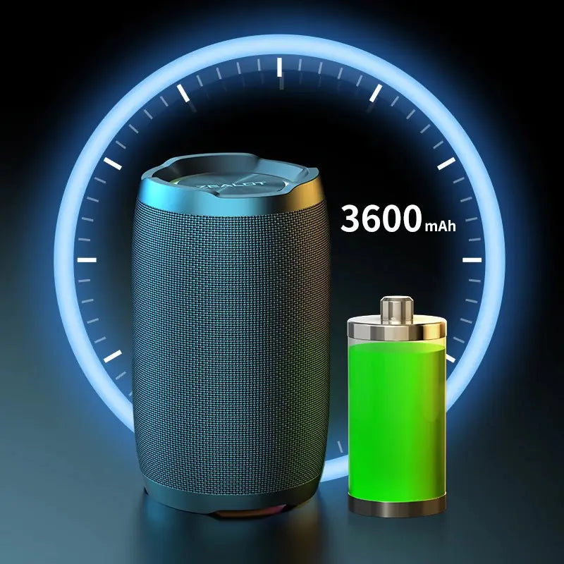 Zealot S49 20W Portable Bluetooth Speaker with 360° Sound