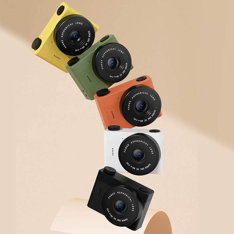 Classic Small Camera Front And Rear Dual Camera Video