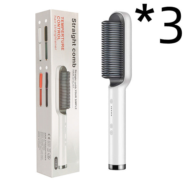 Hair Straightener Hot Comb Negative Ion Curling Tong
