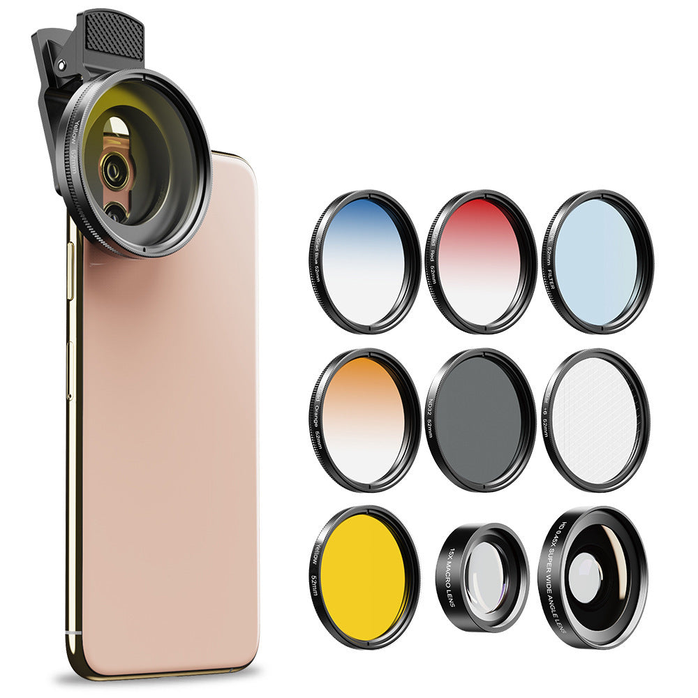 Single And Double Camera 9-in-one Set Universal Phone Lens