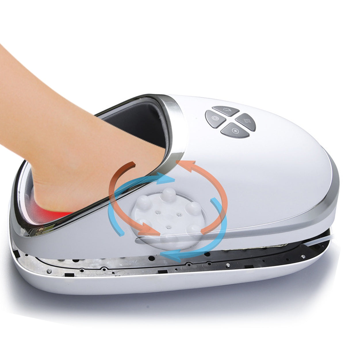 Wireless Pneumatic Foot Massager - Rechargeable Automatic Foot Treatment Shoes | 15W