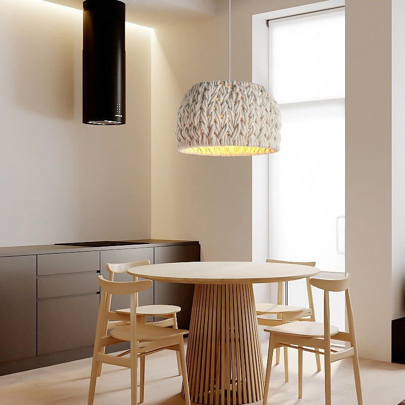Japanese Style Pendant Light - Modern Restaurant Chandelier 40CM LED Ceiling Lamp