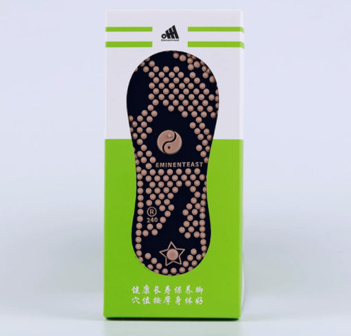 Acupoint Massage Socks - Combed Cotton Reflexology Therapy Socks for Home Use (200g)