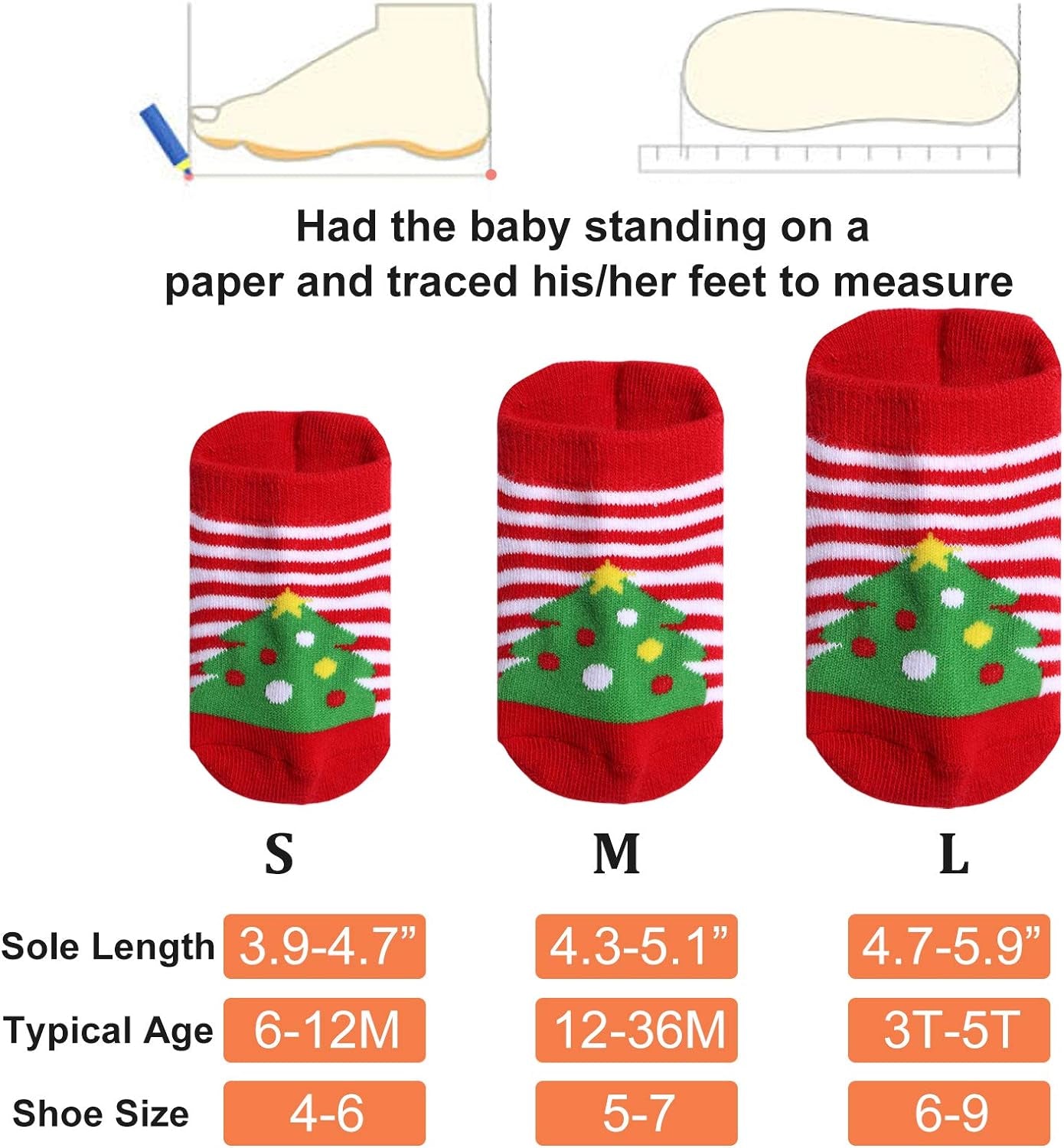 12 Pairs Toddler Socks with Grippers Non Slip Baby Boys Girls Ankle Socks 3T-4T 4T-5T