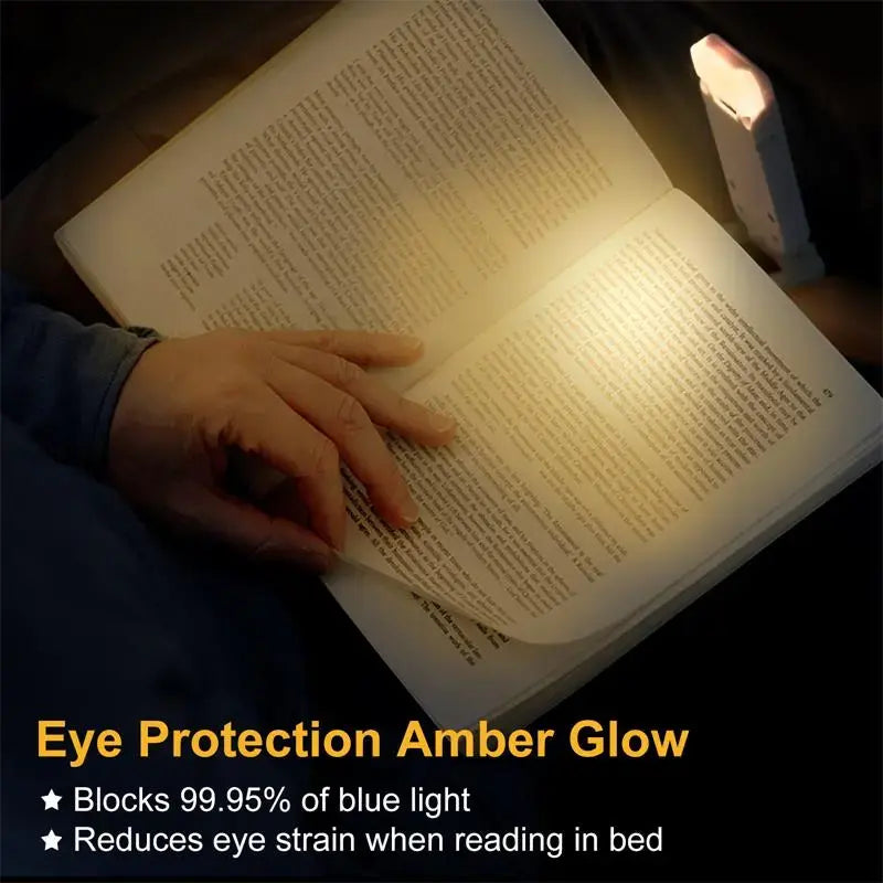 LED USB Rechargeable Book Light Reading Light Eye Protection - Image #0