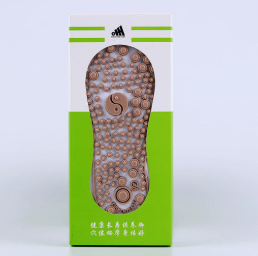 Acupoint Massage Socks - Combed Cotton Reflexology Therapy Socks for Home Use (200g)