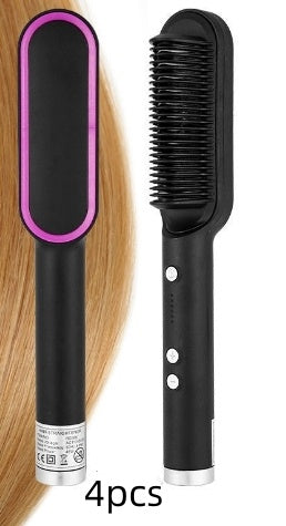 Hair Straightener Hot Comb Negative Ion Curling Tong