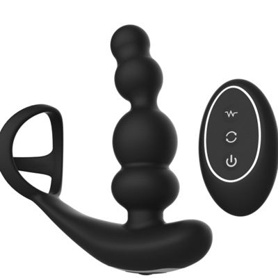 Prostate Massager with Remote Control - Premium Silicone Male Wellness Device