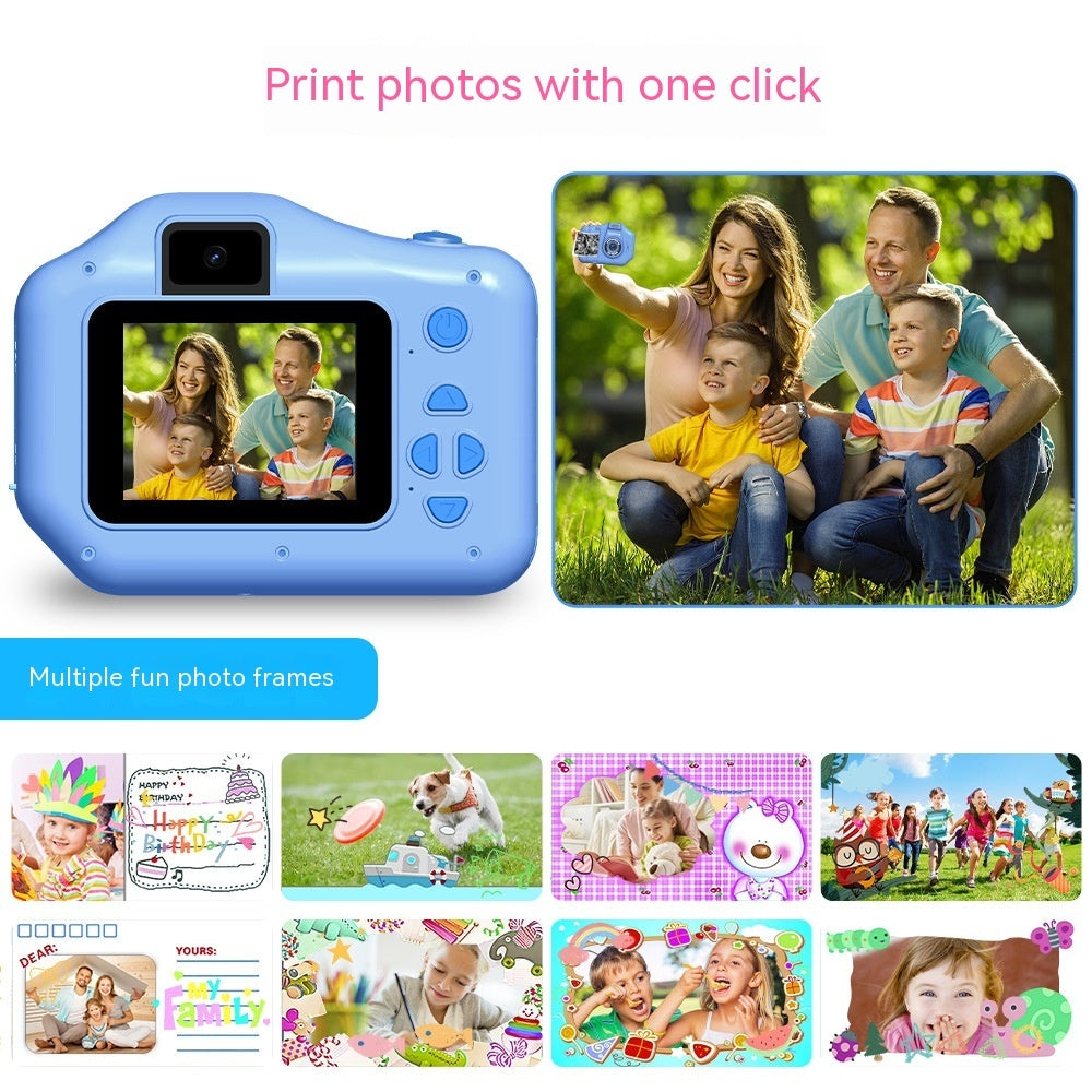 Children's Printing Camera Front And Rear Dual Camera HD Pixel Digital Thermal