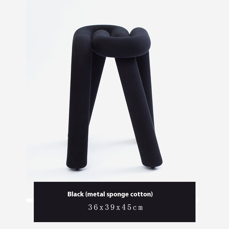 Nordic Minimalist Bent Chair - Creative Shaped Design | Modern Dining Chair