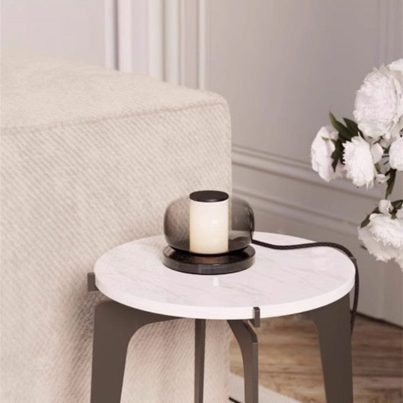 Modern Glass Desk Lamp - Minimalist Art Table Light for Home Office