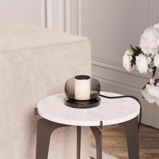 Modern Glass Desk Lamp - Minimalist Art Table Light for Home Office