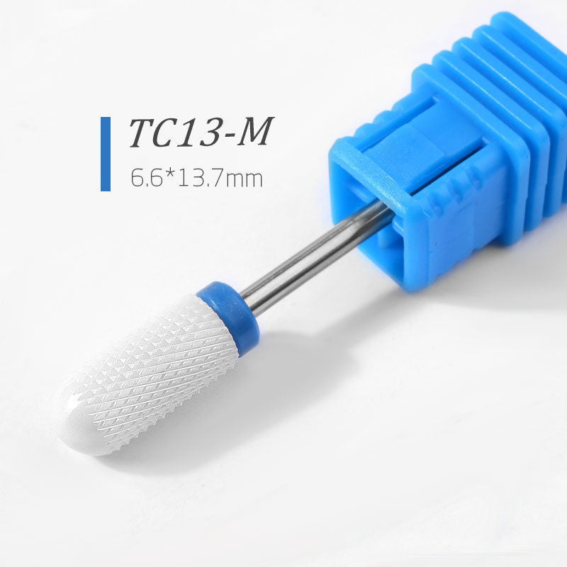 Ceramic Nail Drill Bit - Professional Polishing Bit for Gel Removal & Manicure (50g)