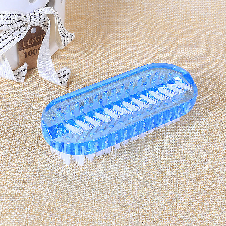 Nail Cleaning Brush - Multicolor Plastic Dust Brush for Manicure & Nail Art (56g)