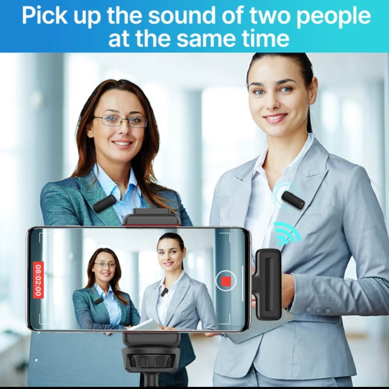 Ulanzi J12 Wireless Lavalier Microphone System - Image #0